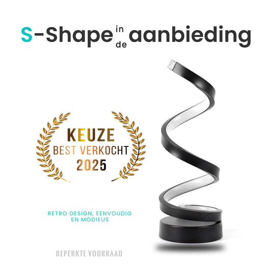 SoliXl - Draadloze Spiraal LED lamp in de aanbieding